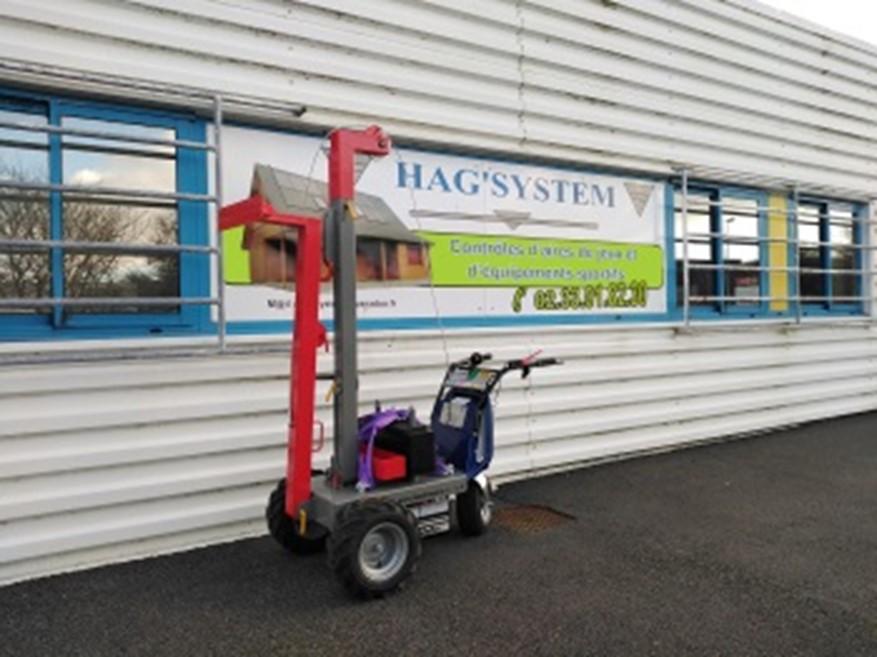 Chariot d'essai m�canique